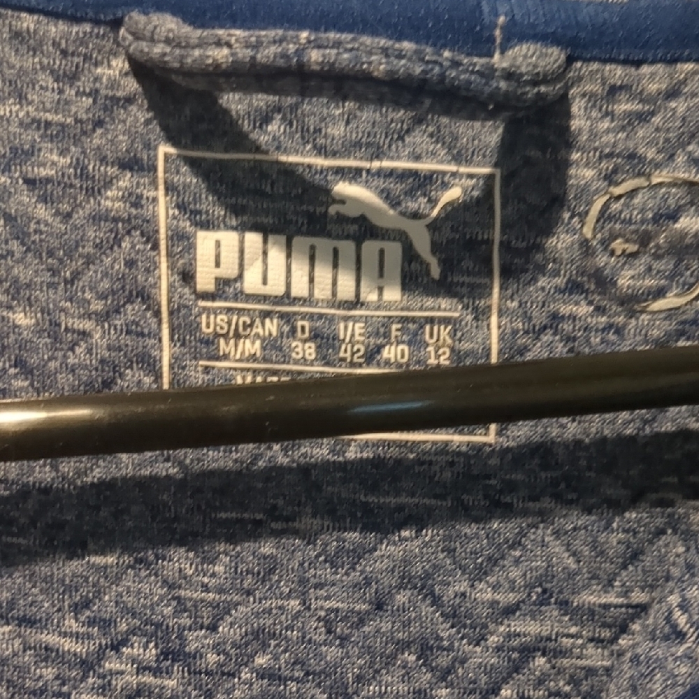 Puma Heathered Blue Full-Zip Jacket - Picture 2 of 12